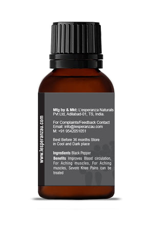 Black pepper Essential Oil